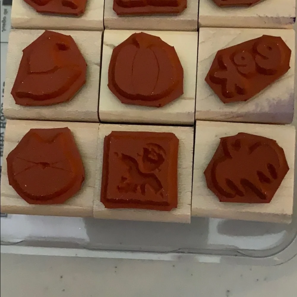 🎭 3/$25 - Stampin Up Bitty Boos Too Halloween set